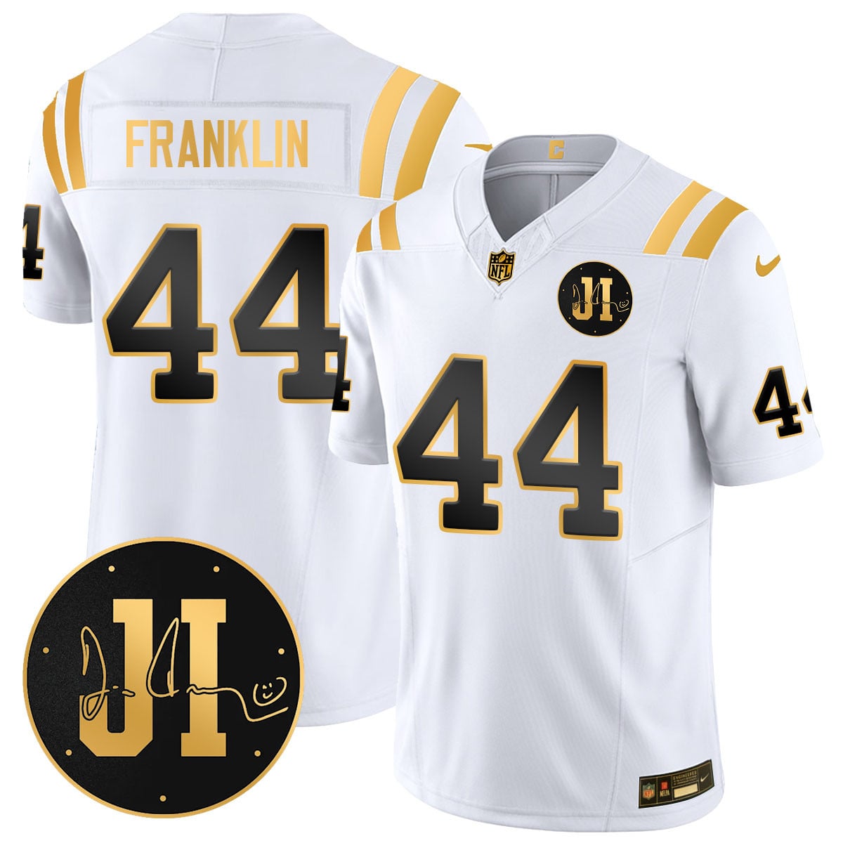 Men's Indianapolis Colts Limited 2025 Jersey - Memorial Patch for Jim Irsay - All Stitched