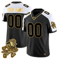 Notre Dame Fighting Irish 2025 'Gridiron Leprechaun Edition' Gold Vapor Limited Custom Jersey – All Stitched