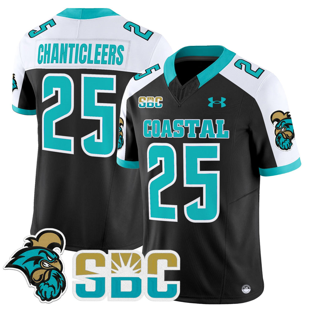 Men's Coastal Carolina Chanticleers 2025 Vapor Limited Jersey - All Stitched