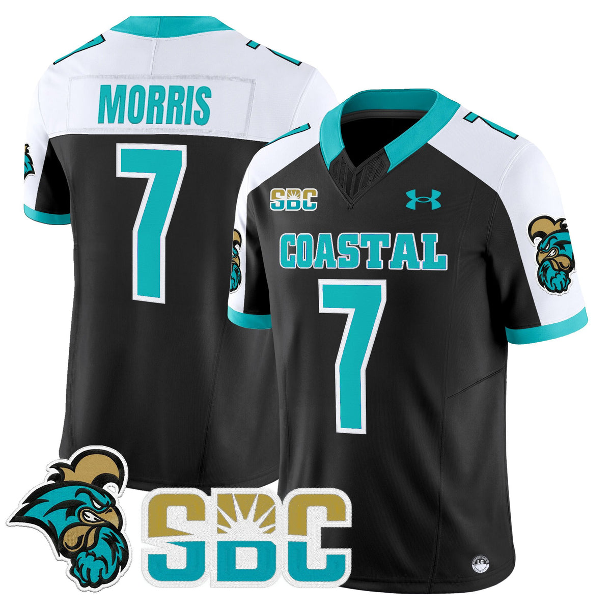 Men's Coastal Carolina Chanticleers 2025 Vapor Limited Jersey - All Stitched