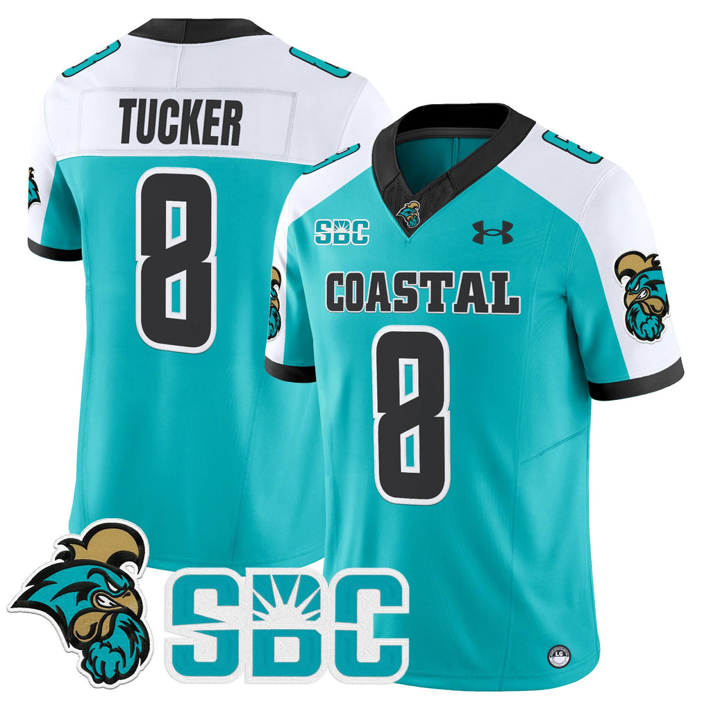 Men's Coastal Carolina Chanticleers 2025 Vapor Limited Jersey - All Stitched