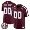 Texas A&M Aggies 2025 Vapor Limited Custom Jersey V2 - All Stitched