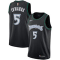 Minnesota Timberwolves 2025/26 "Black Trees" Swingman Jersey - All Stitched