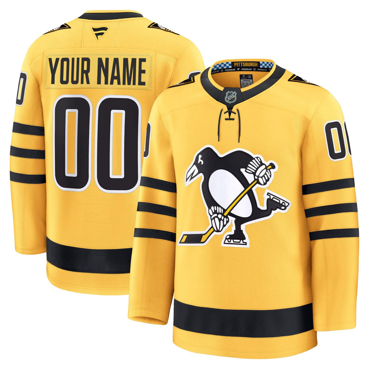 Pittsburgh Penguins 2025/26 Premium Custom Jersey - All Stitched