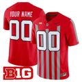Ohio State Buckeyes Throwback Vapor Limited Custom Jersey - All Stitched
