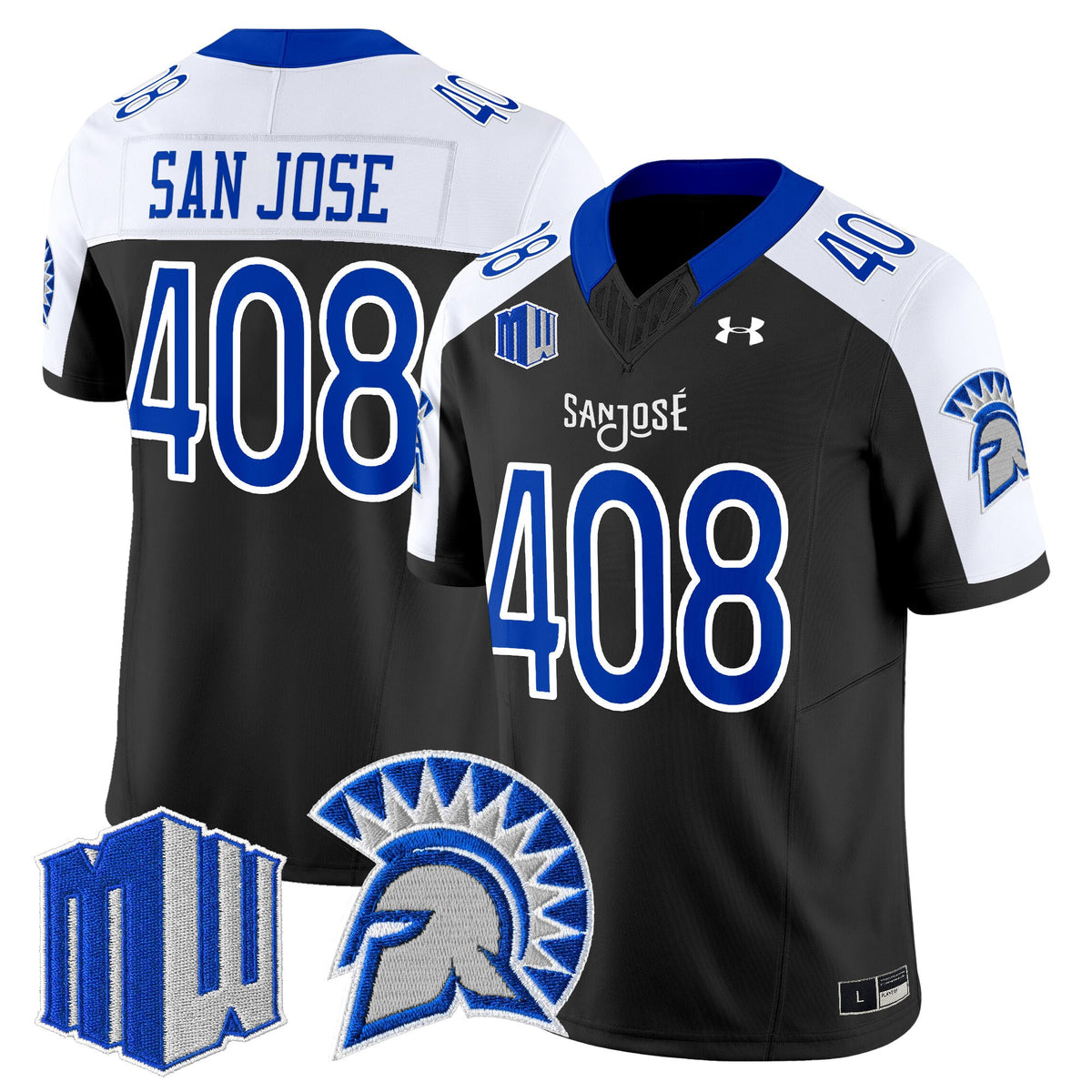 Men's San José State Spartans 2025 Vapor Limited Jersey - All Stitched