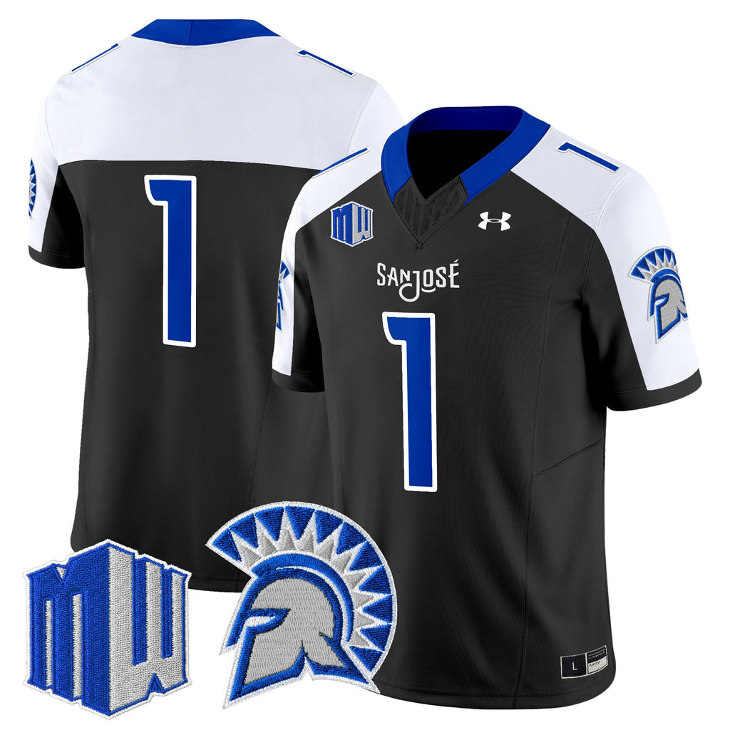 Men's San José State Spartans 2025 Vapor Limited Jersey - All Stitched