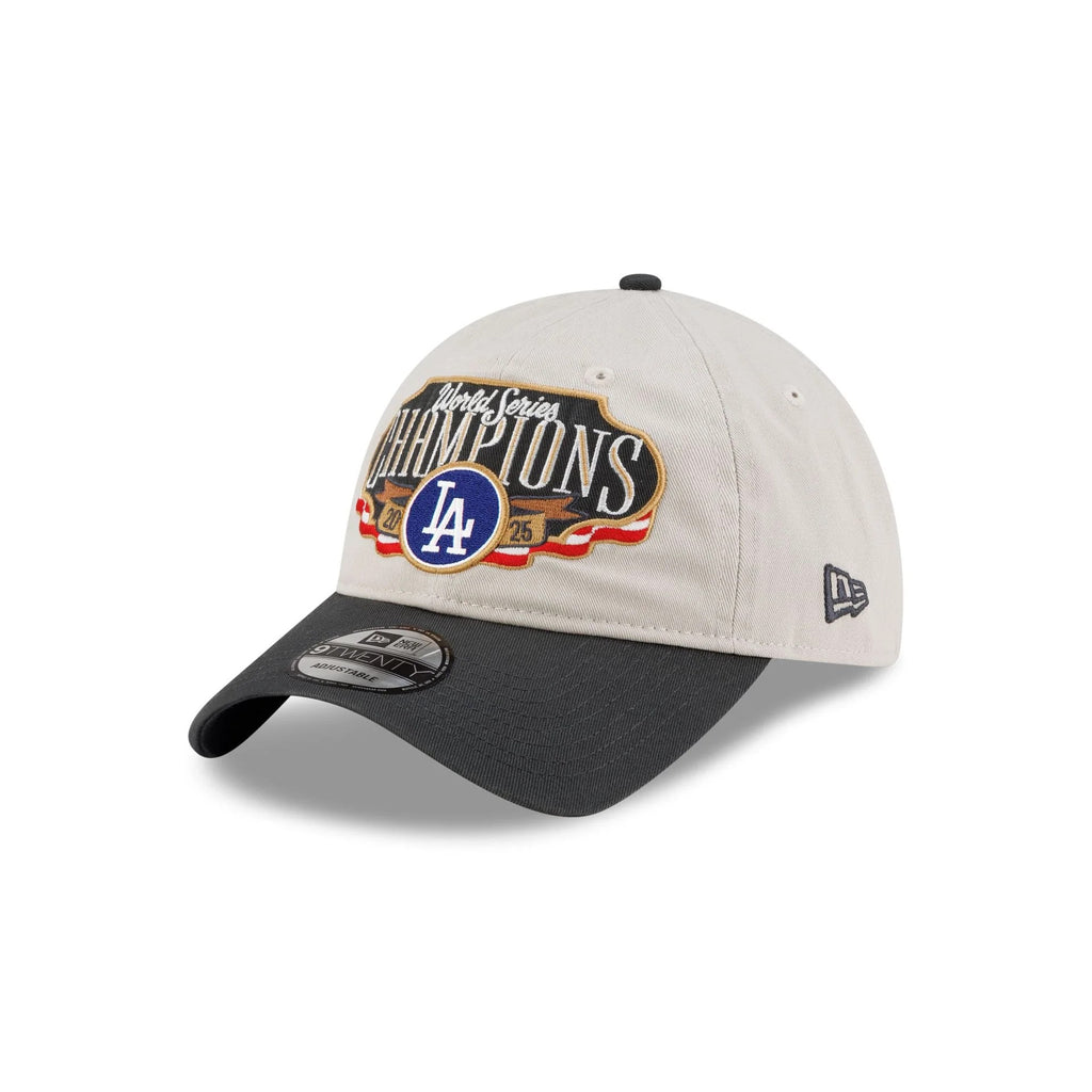 Dodgers 2025 World Series Champions Locker Room Adjustable Hat - Embroidered