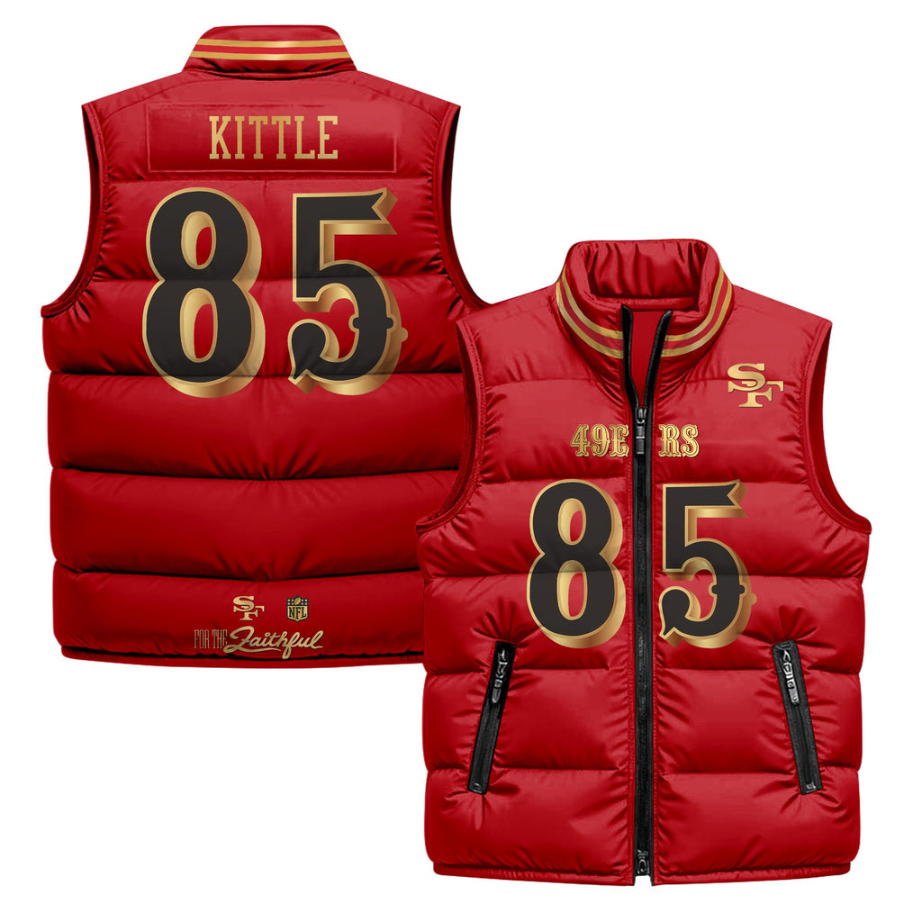 San Francisco 49ers “Rivalries” Puffer Vest