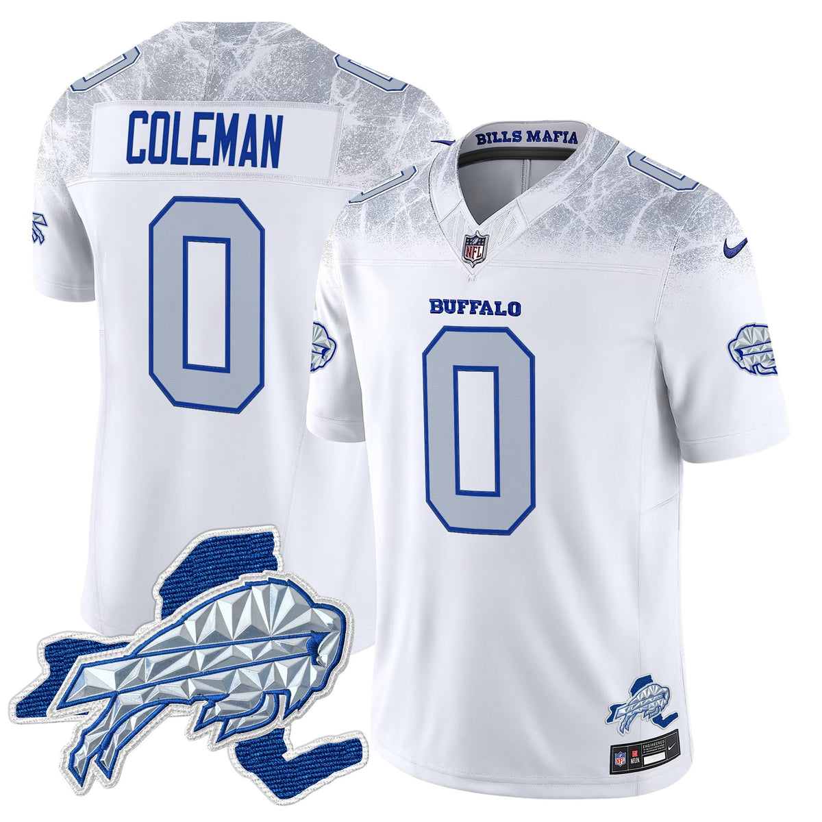 Buffalo Bills 2025 "Rivalries" Vapor Limited Jersey - New York Patch - All Stitched