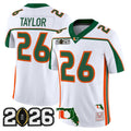 Miami Hurricanes Throwback Vapor Limited Jersey - 2026 CFP Final & Florida Patch - All Stitched