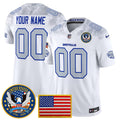 Buffalo Bills "United States 250th Anniversary Patch" Vapor Limited Custom Jersey - All Stitched