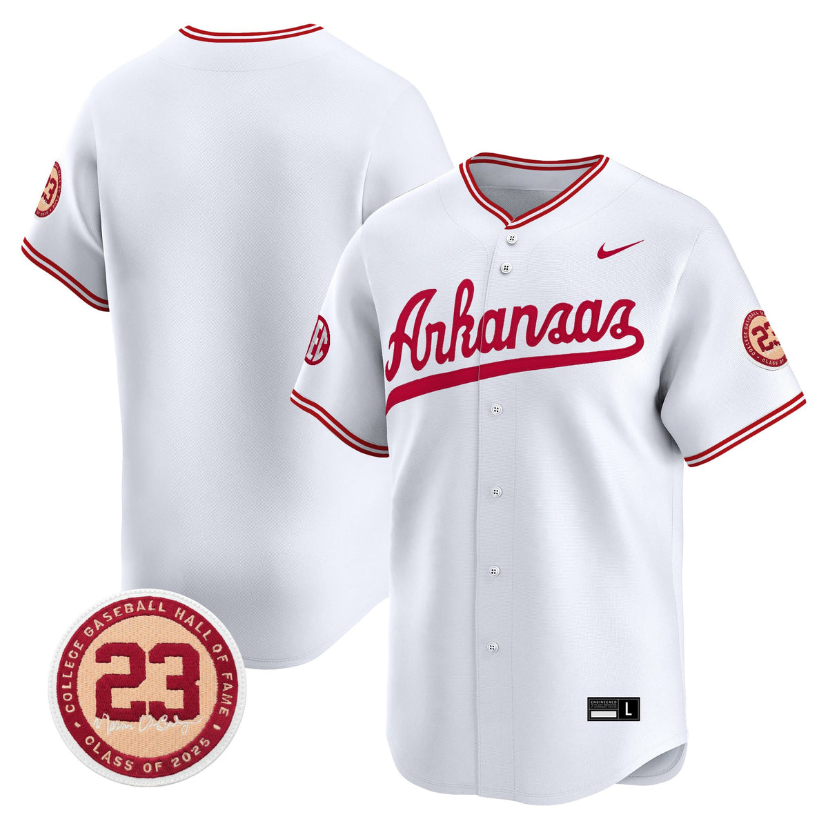 Arkansas Razorbacks "Norm DeBriyn Night Edition" Vapor Premier Limited Jersey - All Stitched