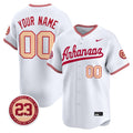 Arkansas Razorbacks "Norm DeBriyn Night Edition" Vapor Premier Limited Custom Jersey - All Stitched
