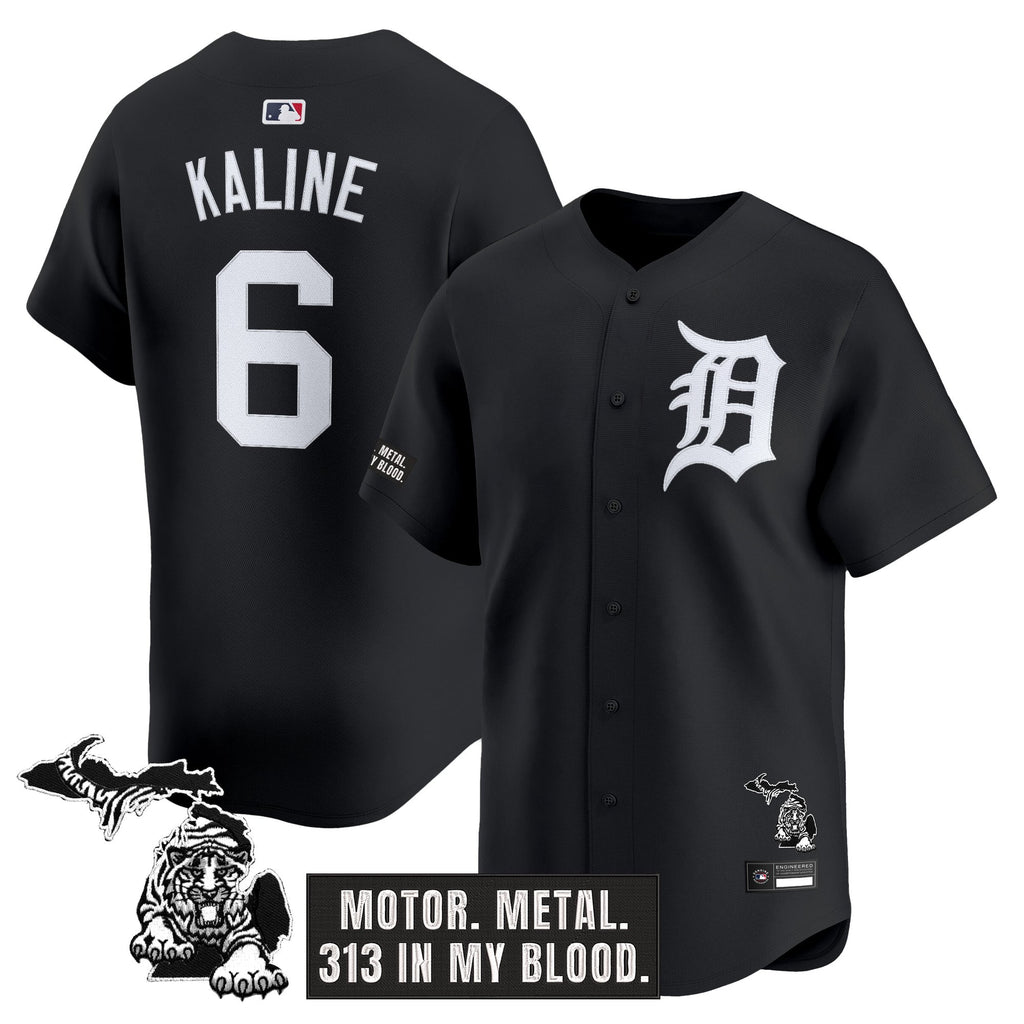 Men's Detroit Tigers 'Old English Edition' Vapor Premier Limited Jersey - All Stitched