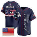 Men's Los Angeles Dodgers "America 250 Edition" Vapor Premier Limited Jersey V2 - Stitched