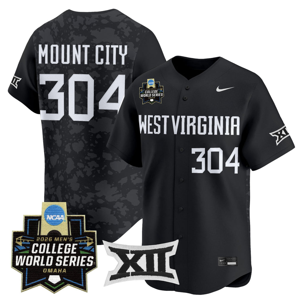 Men's West Virginia Mountaineers 2026 World Series Vapor Premier Limited Jersey V2 - All Stitched