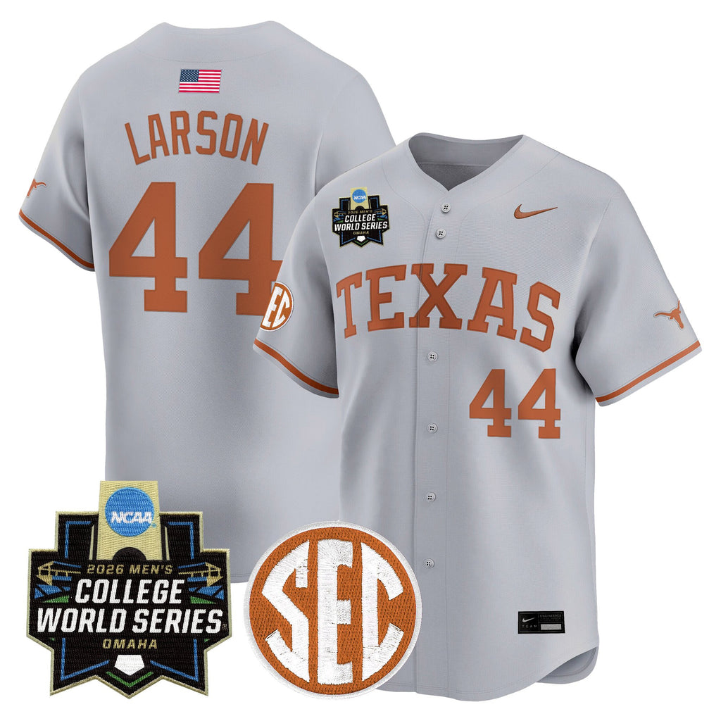 Men's Texas Longhorns 2026 World Series Vapor Premier Limited Jersey V2 - All Stitched