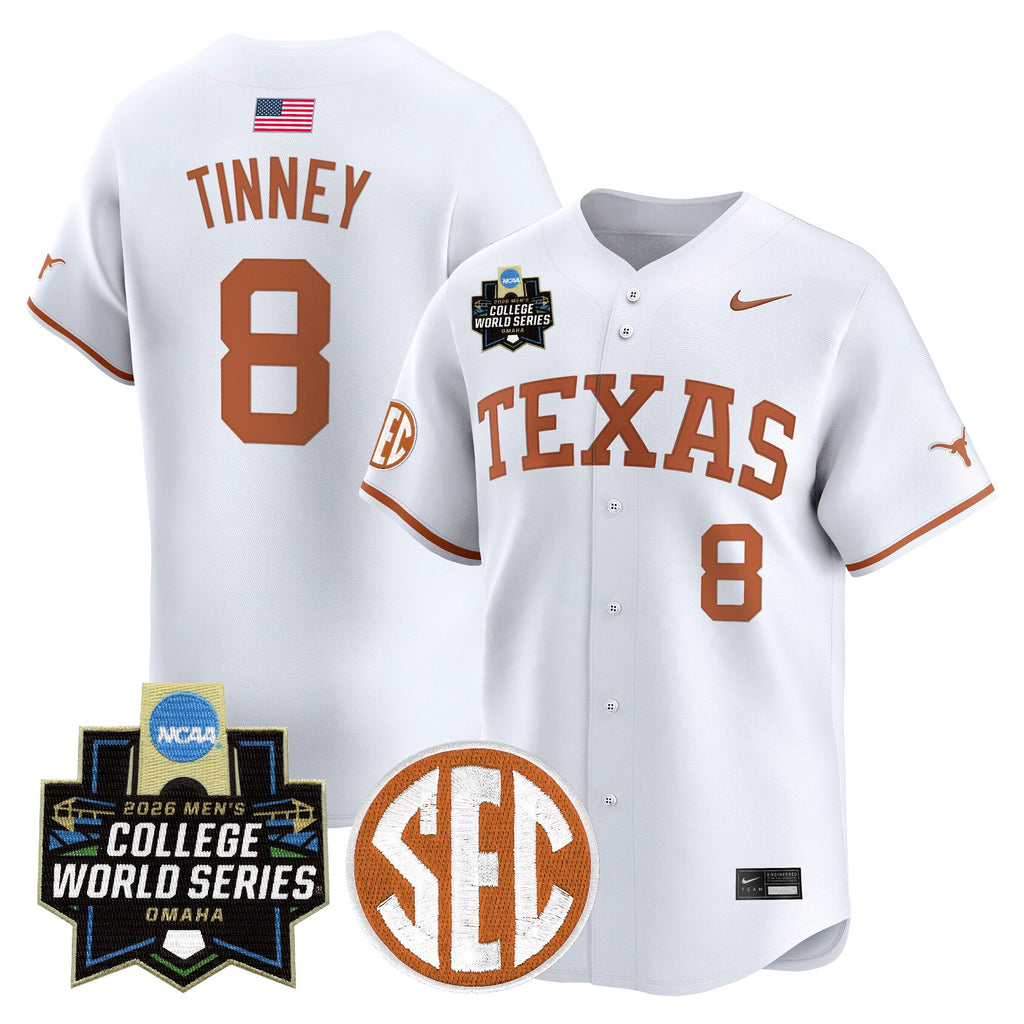 Men's Texas Longhorns 2026 World Series Vapor Premier Limited Jersey V2 - All Stitched