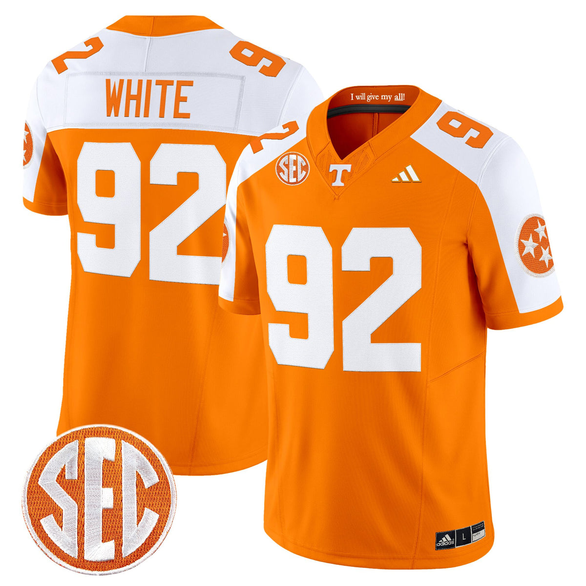 Men's Tennessee Volunteers 2026 Vapor Limited Jersey - All Stitched